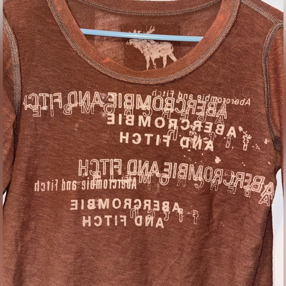 Abercrombie & Fitch Copper Logo Tee